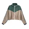 Jaqueta Feminina Elegante Color Block Estilo Europeu Transfronteiriço 2026 Nova Moda 8073037 Calças 8073137
