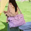 Nuevo bolso de mano de viaje para mujer transfronterizo, bolsa de equipaje de gran capacidad, bolsa de gimnasio con separación de seco y húmedo, bolsa de almacenamiento portátil