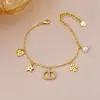Collar Nuevo Versátil de Cobre Chapado en Oro Real de Alta Gama Estilo Europeo y Americano Perla Colgante de Lujo Ligero Corazón Personalizado Moda