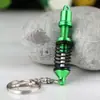 Chaveiro de carro amortecedor chaveiro descompressão pingente presentes publicitários de metal atacado chaveiro de mola atacado