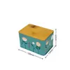 Latas Quadradas e Redondas de Folha de Flandres com Tampas de Madeira de Bambu para Chá, Armazenamento de Presentes, Café, Nozes e Embalagem de Doces