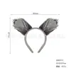 El Set de Diadema de Halloween Más Popular de Amazon Cola Palma Accesorios Creativos Cabeza de Animal Orejas de Animal Lobo Feroz