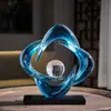Creativo Gama Alta Sala de Estar Entrada Hogar Accesorios Estante Antiguo Oficina Decoración Adornos Artesanías