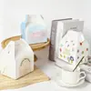 Caja para Pastel de Mousse, Caja Portátil para Empacar Pastel en Rebanadas, Caja Creativa Desechable para Pastel Mille-Feuille al por Mayor