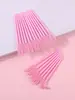50 Piezas Cepillos Desechables Para Pestañas, Aplicadores de Mascara, Cepillo Para Pestañas, Cepillos Tipo Espátula Para Extensiones de Pestañas, Cepillo Tipo Espátula Para Cejas Sombra de Ojos