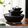 Ornamentos de Roda d'Água Giratória Feng Shui para Riqueza Decoração de Escritório Presentes de Inauguração de Casa Presentes de Inauguração