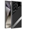 Aplicable a Samsung S24Ultra carcasa de teléfono móvil de color sólido galvanizado S24lultra e-sports funda protectora de cuero liso carcasa resistente a caídas