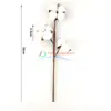 Simulación 3 Cabezas Algodón Flor Seca Hogar Flor Eterna Adornos de Flores Transfronterizo Flor Artificial Decoración de Pasteles