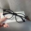 Nuevas Gafas Redondas Anti-Luz Azul con un Estilo Retro a la Moda, Adecuadas Tanto para Hombres como para Mujeres, Hacen que el Rostro Parezca Más Claro y Delgado, y Son Perfectas para un Look Natural