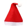 Decorações de Natal mais vendidas no exterior, chapéus de Natal NouveGaps, chapéus de Natal com expressão composta de Papai Noel vermelho não tecido, presentes de Natal