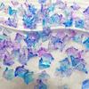 Flor de Lirio en Forma de Flor de Lirio Transparente Acrílica Tridimensional Flor de Lirio Perfume con Cuentas Hecho a Mano Cuentas Sueltas Pasador de Estilo Antiguo Pétalos de Lirio