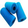 Huisheng piscina filtro esponja tubo coluna azul concêntrico redondo 40PPI bomba de água prensa hidráulica elemento de filtro de impurezas