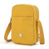Bolsa de Ombro Feminina 2025 Primavera Nova Grande Capacidade Bolsa para Celular Tecido de Nylon Leve Bolsa Pequena Urbana Simples Transversal