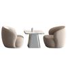 Mesa e cadeira de negociação combinação área de descanso luxo leve moderno área de descanso mesa de recepção mesa de negociação escritório de vendas Recepção de Salão de Beleza