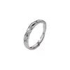 Anillo de Pareja Amoroso Estilo Coreano Temperamento Simple Par de Mujer Estilo Ins Nicho Estilo Masculino Simple Abierto