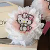 Lama de Flores Criativa Kt Dia dos Namorados Kitty Lama de Flores Loja de Flores Especial Arranjo de Flores Material Absorvente de Água e Hidratante Material para Buquê