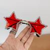 Moda europeia e americana nova rimless diamante óculos de sol engraçado bola festa de cinco pontas estrela óculos de sol cross-border