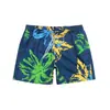 Shorts de Praia Masculino com Estampa Digital, Corte Solto, Shorts para Fontes Termais, Tamanho Grande, Forro de Tela, Estilo Europeu e Americano, Shorts Grandes para Férias Transfronteiriças