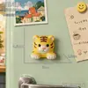 Ímã de geladeira de animal veado de desenho animado Decoração 3D para geladeira Novo modelo 2026 Quadro de avisos DIY Adesivo de mensagem