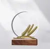 Trofeo de Cristal Creativo Hecho a Medida Decoración de Premio para Reunión Anual Estilo Nórdico Placa de Vidrio Regalo de Empresa Premio Grabado