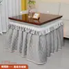 Mesa Cuadrada Plegable Calefactora para Uso Doméstico, Base para Fogata, Mesa de Comedor Marrón de 80 cm, Mesa Kang, Mesa de Café para Sala de Estar