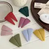 Nuevo Clip de Tela Cuadros Florales Lindo Estilo Coreano para Bebé Niñas, Pasador para Flequillo, Pinza Lateral, Accesorio para el Cabello Infantil