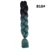 Xuchang Peruca Acessórios de Cabelo Seda de Alta Temperatura Trança Grande Africana Jumbobraid Fibra Química Colorida Montagem Mista Venda Quente Dreadlocks