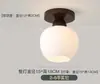 Luminária de Teto Pequena para Corredor Quadrada Simples Personalidade Açúcar Criativa Luminária de Parede para Escada Luminária de Cabeceira para Quarto Varanda Hall de Entrada Ferro