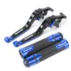 Adecuado para Kawasaki Z1000/R Ninja1000Sx Palanca de Freno y Embrague Plegable Modificada Manija de Freno de Mano Funda de Goma