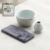 Batedor de Chá de Bambu Estilo Japonês Conjunto de Chá em Pé Colher de Matcha Ferramenta de Mistura de Cem Pés Pincel de Bambu Feito à Mão