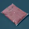 Bolsa Transparente Esmerilada con Cierre Bolsa de Empaque para Ropa Toalla Calcetines Bolsa con Cierre Cremallera Camiseta Ropa Interior Chaqueta de Plumas Bolsa de Plástico