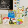 Biblioteca de Livros Ilustrados Infantis Criação Ambiental Canto de Leitura Decoração de Layout Decoração de Livros Ilustrados para Educação Infantil Jardim de Infância Caixa de Chão Temática