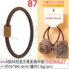 04 Perlas Cuadradas de Nylon Cuerda para el Cabello DIY Alta Calidad Alta Elasticidad Diadema para el Cabello Infantil Venta al por Mayor Tienda de Dos Yuanes Mercado Nocturno Suministro de Accesorios para el Cabello