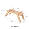 Estante para Flores para Repisa de Ventana de Madera Maciza, Soporte Decorativo Creativo para Suculentas, Estante de Almacenamiento Multinivel para Escritorio en Esquina de Balcón Interior