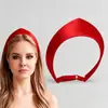 Diadema de Corona de Terciopelo Estilo Retro de Hong Kong para Mujer, Estilo Europeo y Americano, Nueva Diadema Triangular, Diadema de Satén Dinastía Dudu