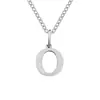 Nuevo Collar de Acero Inoxidable de 26 Letras de Amazon, Cadena para Clavícula Moderna y Versátil, Collar para Pareja con Apellido en Stock