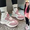 Zapatos para Niños Malla Aggan Shoes 2026 Primavera Verano Nuevo Estilo Niños Medianos y Grandes Zapatos Casuales Niñas Transpirables Versátiles Zapatos Deportivos