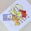 Ouro Puro 999 Masculino e Feminino Estiloso Criativo Tendência Joia Pingente Fofo e Requintado Presente para Amigos Atacado