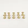 Tornillos para Cinturón M4, Tornillos Curvos para Cinturón, Remaches Amarillos, Accesorios para Reparación de Cinturones DIY, Sujetadores