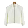 Chaqueta Deportiva para Exteriores Casual Transpirable Ligera Protector Solar Secado Rápido Moda Top para Mujer Verano NSK25