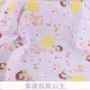 Tela de Algodón y Seda Algodón Artificial Tela Fresca Transpirable para Bebés Niñas Tela de Seda Estilo Algodón Pijamas Infantiles Blanco