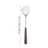 Espátula de Aço Inoxidável 304 com Silicone Conjunto de Utensílios de Cozinha Montado na Parede Doméstico Antiderrapante Anti-Escaldante Cabo de Madeira Espátula de Cozinha Colher de Sopa