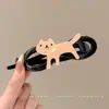 Pinza para el pelo de cuentas estilo coreano para mujer, pinza de tiburón elegante, pinza de torsión, accesorio para el pelo de Yiwu, pasador