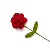 Produto Acabado Único Varinha Torcida Rosa Artificial Arranjo Floral de Buquê DIY com Presente de Dia dos Professores para Namorada e Melhor Amiga
