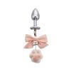 Garras de Gato Lazo Pinza para Pezones Metal Plug Anal Castigo Pezón Sm Accesorios Sexuales Entrenamiento Pinza para Pezones Expansión Estimulación Plug Anal