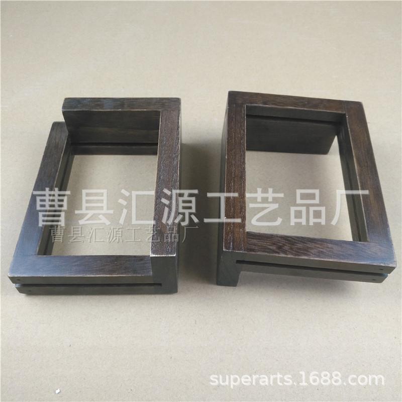 2 厂家定做跨境欧洲美国加拿大喷油漆可换活动灵活复古黑棕色实