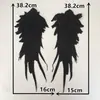 Blanco y negro I bordado de poliéster calado encaje soluble en agua para coser decoración DIY a juego accesorios para ropa accesorios para cuellos