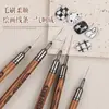 Nuevo Tubo de Aguja para Nail Art Bolígrafo Liner Ultra Fino Profesional Bolígrafo de Pintura Sándalo Línea Larga y Corta Enganchado y Mezclado Especial Bolígrafo para Fototerapia Lote