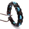 Nuevos Accesorios Simples Populares Retro Pulsera de Cuero de Vaca Tejida Joyería Retro de Moda Pulsera para Ropa Fuente Transfronteriza