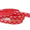 1,7cm Estilo Étnico Fita de Minoria Étnica Acessórios para Roupa de Performance Hanfu Adorno de Cabeça Grampo de Cabelo Bolsa Festiva Roupa
